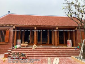 Nhà Gỗ Bạch Đàn 3 Gian 2 Buồng  - Huyện Thái Thụy - Tỉnh Thái Bình