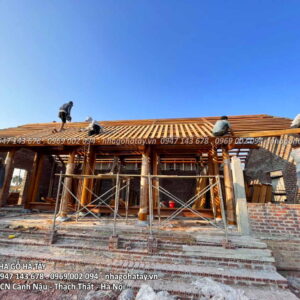 Nhà Gỗ Dâu 3 Gian 2 Buồng - TP Móng Cái - Tỉnh Quảng Ninh