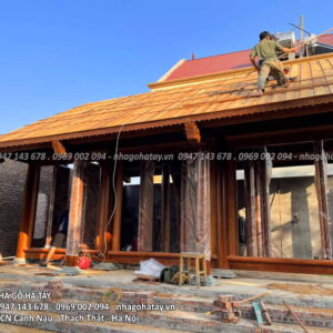 Nhà Gỗ Dâu 3 Gian - Huyện Gia Lộc - Tỉnh Hải Dương