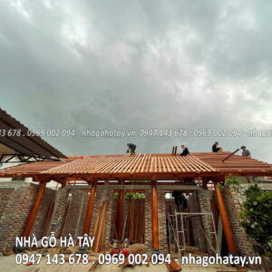 Nhà Gỗ Lim 3 Gian 2 Buồng – Thị trấn Vân Đình - Huyện Ứng Hòa - Hà Nội