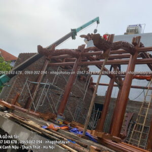 Nhà Gỗ Lim 3 Gian – Phường Đại Mỗ - Quận Nam Từ Niêm - Hà Nội