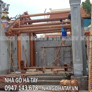 Nhà Gỗ 1 Gian Lim - Xuân Trường - Nam Định