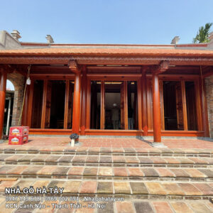 Nhà gỗ Lim 3 gian tại xã Tự Nhiên - Thường Tín - Hà Nội