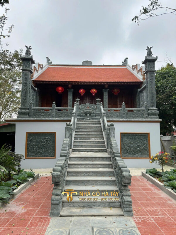 Nhà Gỗ 3 Gian 12 Cột - Gỗ Lim Nam Phi - Phù Ninh, Phú Thọ