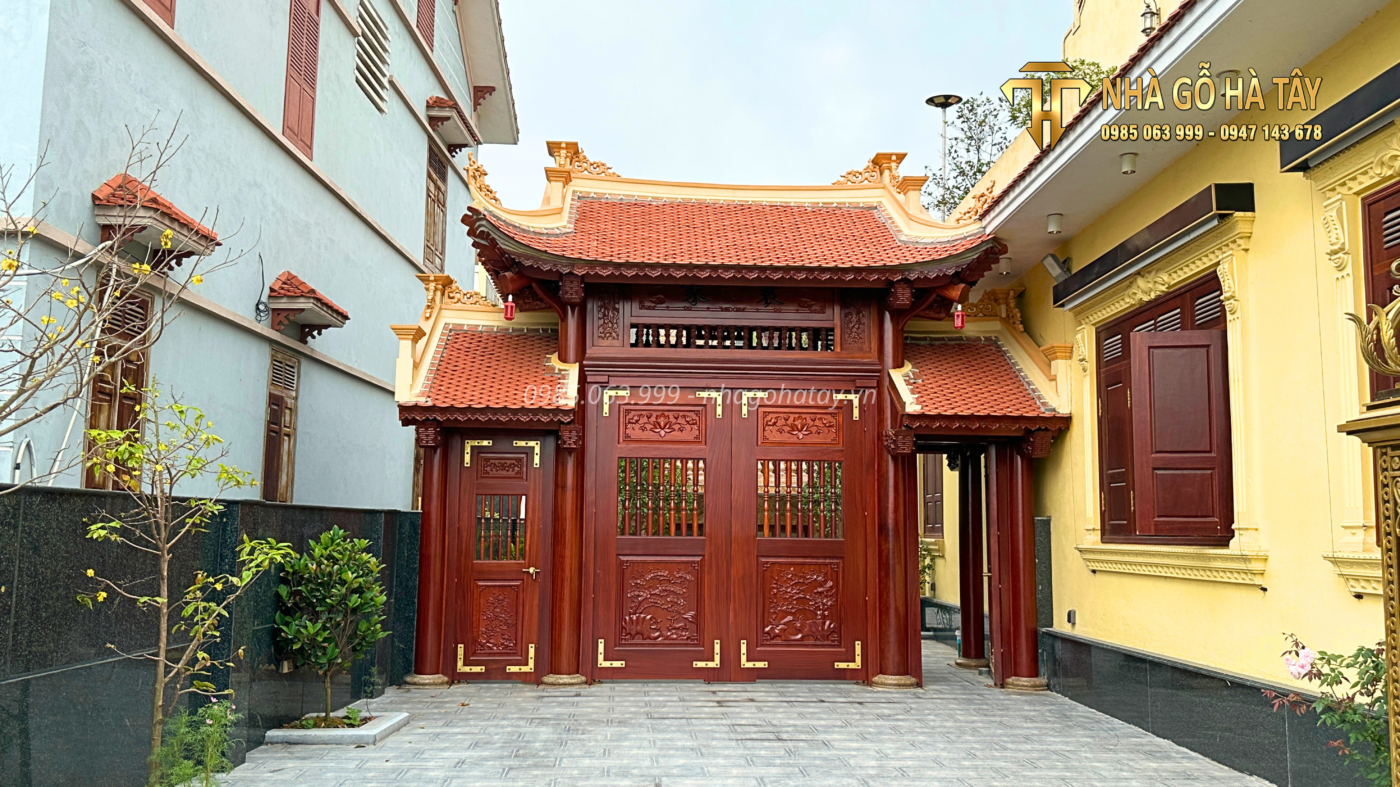 Mẫu cổng tam quan